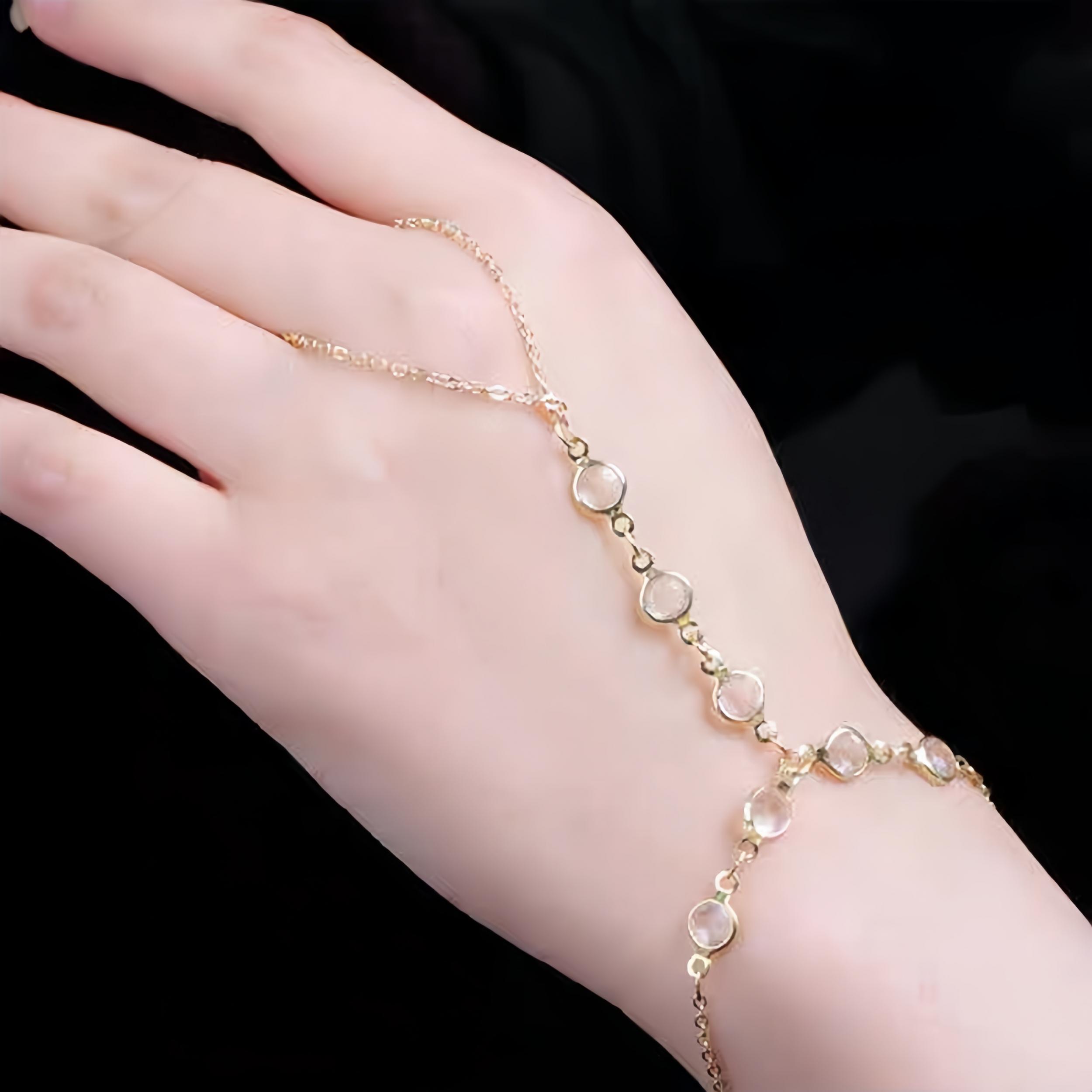 37inch Rhinestone Chain Crystal Beads Jewelry Making Supplies DIY Accessories